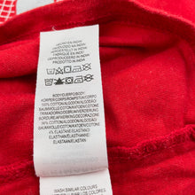 Load image into Gallery viewer, Boys Primark, red cotton t-shirt / top, football, GUC, size 2-3,  