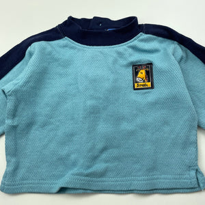 Boys Dymples, cotton long sleeve top, giraffe, FUC, size 000,  