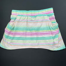 Load image into Gallery viewer, Girls Emerson, striped lightweight skirt, elasticated, L: 23cm, FUC, size 3,  