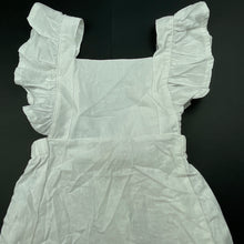 Load image into Gallery viewer, Girls Piano Kidswear, white casual summer dress, NEW, size 0-1, L: 40cm