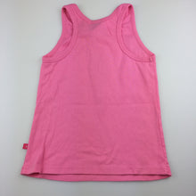 Load image into Gallery viewer, Girls Fred Bare, pink cotton singlet / tank top, sequin ice cream, GUC, size 7