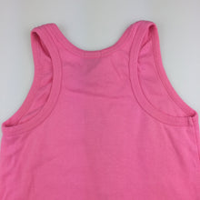 Load image into Gallery viewer, Girls Fred Bare, pink cotton singlet / tank top, sequin ice cream, GUC, size 7