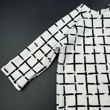 Load image into Gallery viewer, Girls Black &amp; White, long sleeve top, L: 45cm, EUC, size 4,  