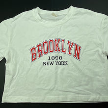 Load image into Gallery viewer, Girls SHEIN, cropped t-shirt / top, L: 32, EUC, size 8,  