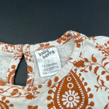 Load image into Gallery viewer, Girls Baby Berry, soft cotton t-shirt / top, GUC, size 1,  