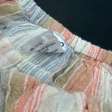 Load image into Gallery viewer, Girls Anko, striped cotton ruffle bloomers / nappy cover, EUC, size 1,  