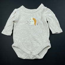 Load image into Gallery viewer, Girls Target, soft cotton bodysuit / romper, tortoise, EUC, size 0000,  