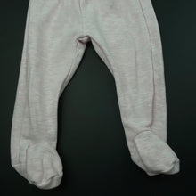 Load image into Gallery viewer, Girls Dymples, pink marle footed leggings / bottoms, EUC, size 000,  