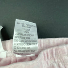 Load image into Gallery viewer, Girls Dymples, pink marle footed leggings / bottoms, EUC, size 000,  
