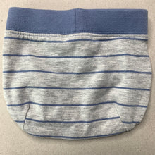 Load image into Gallery viewer, Boys Kids &amp; Co, grey &amp; blue shorts / nappy cover, EUC, size 0000,  