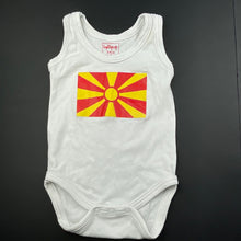 Load image into Gallery viewer, Girls Lollipop, white cotton singletsuit / romper, FUC, size 00,  