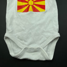 Load image into Gallery viewer, Girls Lollipop, white cotton singletsuit / romper, FUC, size 00,  