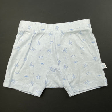 unisex Marquise, soft cotton shorts, elasticated, EUC, size 000,  