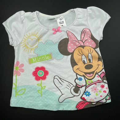 Girls Disney, Minnie Mouse t-shirt / top, FUC, size 00,  