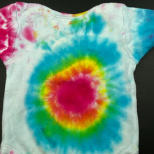 Load image into Gallery viewer, Girls Hippy Babies, tie dyed cotton bodysuit / romper, FUC, size 0000,  