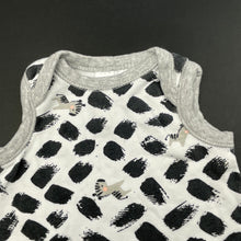 Load image into Gallery viewer, unisex Dymples, cotton romper, zebras, GUC, size 0000,  