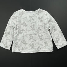 Load image into Gallery viewer, unisex Harrods, reversible long sleeve top, teddy bears, GUC, size 000,  