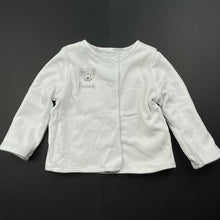 Load image into Gallery viewer, unisex Harrods, reversible long sleeve top, teddy bears, GUC, size 000,  