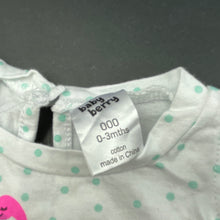 Load image into Gallery viewer, Girls Baby Berry, cotton t-shirt / top, flamingo, EUC, size 000,  