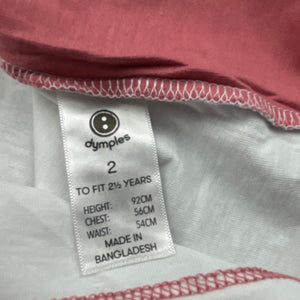 Boys Dymples, cotton t-shirt / top, pocket, EUC, size 2,  