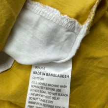 Load image into Gallery viewer, Boys Tilt, mustard &amp; white cotton t-shirt / top, EUC, size 2,  