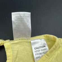 Load image into Gallery viewer, Girls Target, yellow cotton t-shirt / top, unicorn, GUC, size 2,  