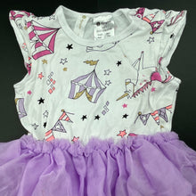 Load image into Gallery viewer, Girls Dymples, tutu romper, unicorn, EUC, size 1,  