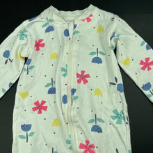 Load image into Gallery viewer, Girls Tiny Little Wonders, cotton zip coverall / romper, EUC, size 00,  