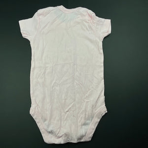 Girls BaBa Hawaii, pink cotton bodysuit / romper, EUC, size 12 months,  