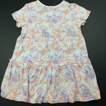 Load image into Gallery viewer, Girls Target, casual cotton t-shirt dress, FUC, size 2, L: 44cm