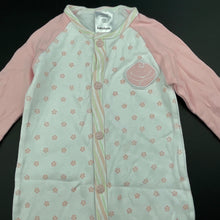 Load image into Gallery viewer, Girls Baby Buds, soft cotton coverall / romper, FUC, size 000,  
