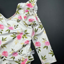 Load image into Gallery viewer, Girls floral, long sleeve bodysuit / romper, FUC, size 3,  