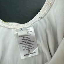 Load image into Gallery viewer, Girls floral, long sleeve bodysuit / romper, FUC, size 3,  