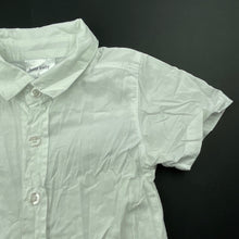 Load image into Gallery viewer, Boys Baby Baby, lightweight cotton short sleeve shirt, EUC, size 0,  