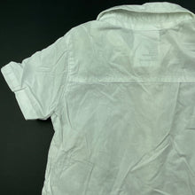 Load image into Gallery viewer, Boys Baby Baby, lightweight cotton short sleeve shirt, EUC, size 0,  