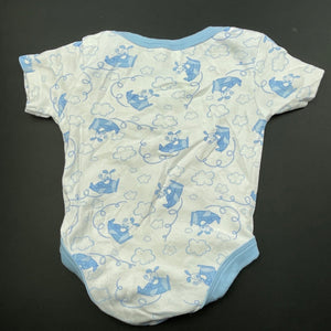 Boys Dymples, cotton bodysuit / romper, dog, EUC, size 0000,  