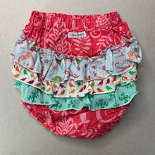 Load image into Gallery viewer, Girls LILA KIDS, ruffle cotton bloomers / nappy cover, EUC, size 1,  