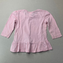 Load image into Gallery viewer, Girls Tiny Little Wonders, cotton long sleeve top, birds, FUC, size 0,  