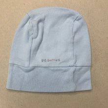 Load image into Gallery viewer, Boys Big Softies, blue cotton hat / beanie, FUC, size 0000,  
