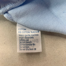 Load image into Gallery viewer, Boys Big Softies, blue cotton hat / beanie, FUC, size 0000,  