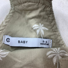 Load image into Gallery viewer, Boys Target, stretch cotton overalls / shortalls, EUC, size 00,  