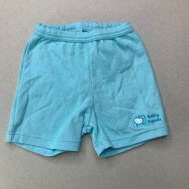 unisex Bonds, soft feel lightweight shorts, elasticated, GUC, size 0000,  