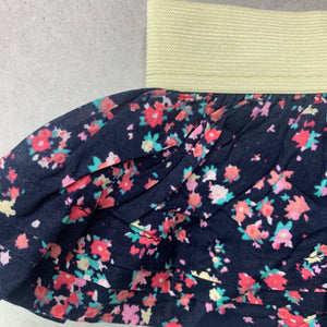 Girls Cotton On, lined floral cotton skirt, elasticated, EUC, size 0000,  