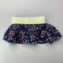 Load image into Gallery viewer, Girls Cotton On, lined floral cotton skirt, elasticated, EUC, size 0000,  