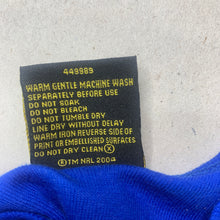 Load image into Gallery viewer, unisex NRL Official, Canterbury Bulldogs cotton singlet top, EUC, size 00,  