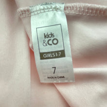 Load image into Gallery viewer, Girls Kids &amp; Co, spliced tulle party dress, swans, FUC, size 7, L: 62cm