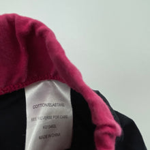 Load image into Gallery viewer, Girls Lonsdale, black &amp; pink activewear leggings, Inside leg: 45cm, FUC, size 6,  