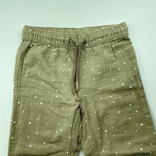 Load image into Gallery viewer, Girls Anko, cotton casual pants, elasticated, Inside leg: 39cm, EUC, size 5,  