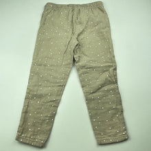 Load image into Gallery viewer, Girls Anko, cotton casual pants, elasticated, Inside leg: 39cm, EUC, size 5,  