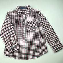 Load image into Gallery viewer, Boys Ben Sherman, checked lightweight long sleeve shirt, EUC, size 5,  